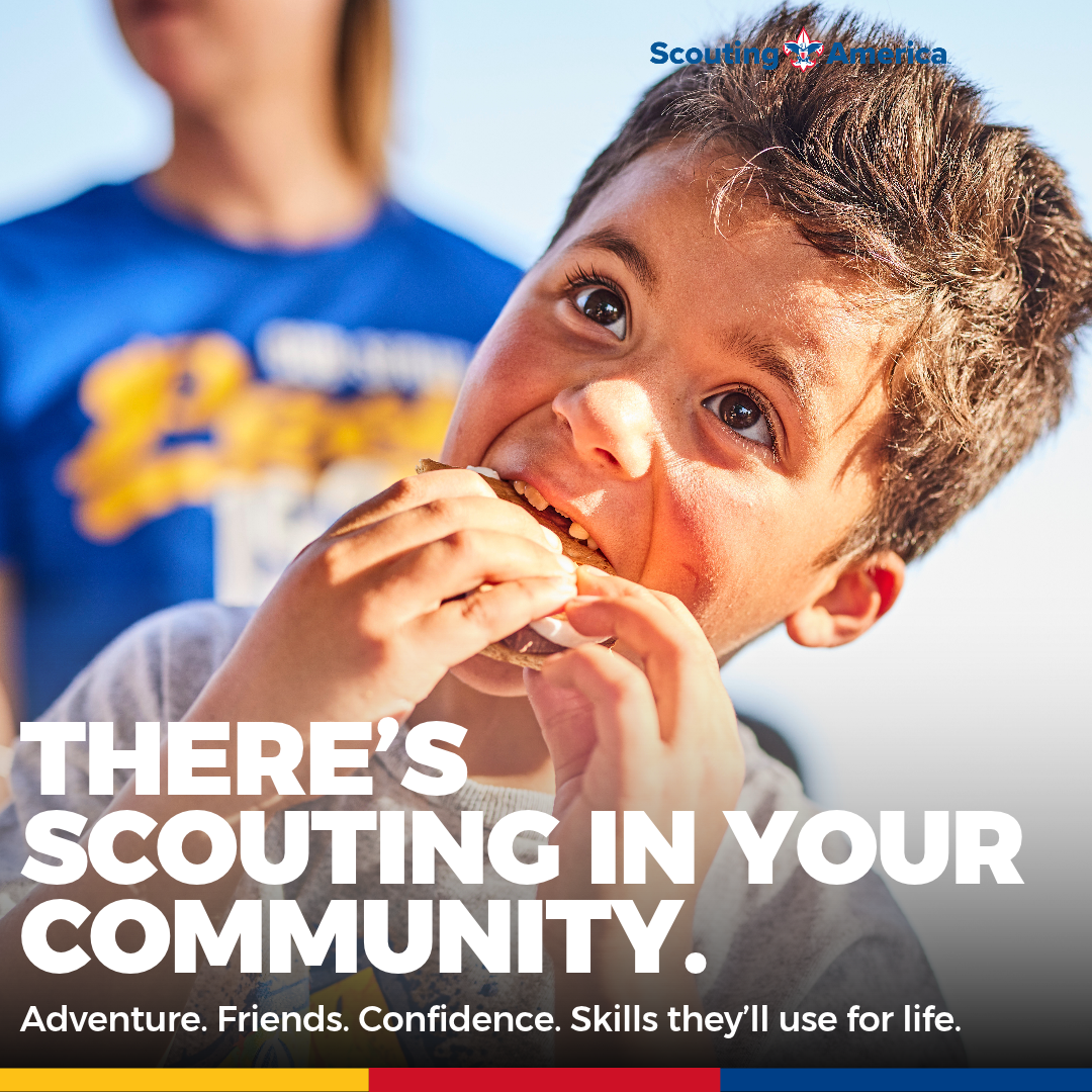 There’s Scouting in Your Community campaign graphic